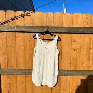 Vintage cream babydoll lingerie dress size large‎